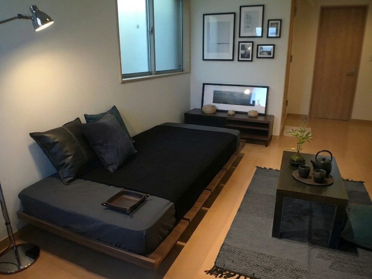 収納と家具の位置が整いその日から使いやすいリビングになったイメージ